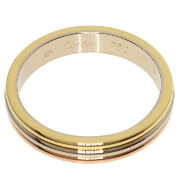 CARTIER 18k Yellow Gold Ring #58 - Picture 4 of 8